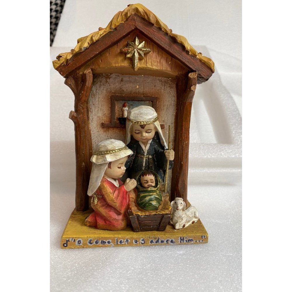 nativity st. Nicholas Square Christmas